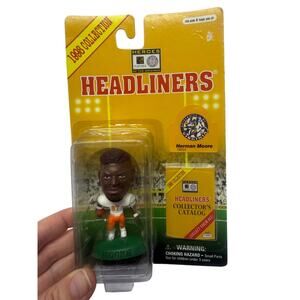 Headliners Herman Moore University Of Virginia Miniature Figure Corinthian 1998